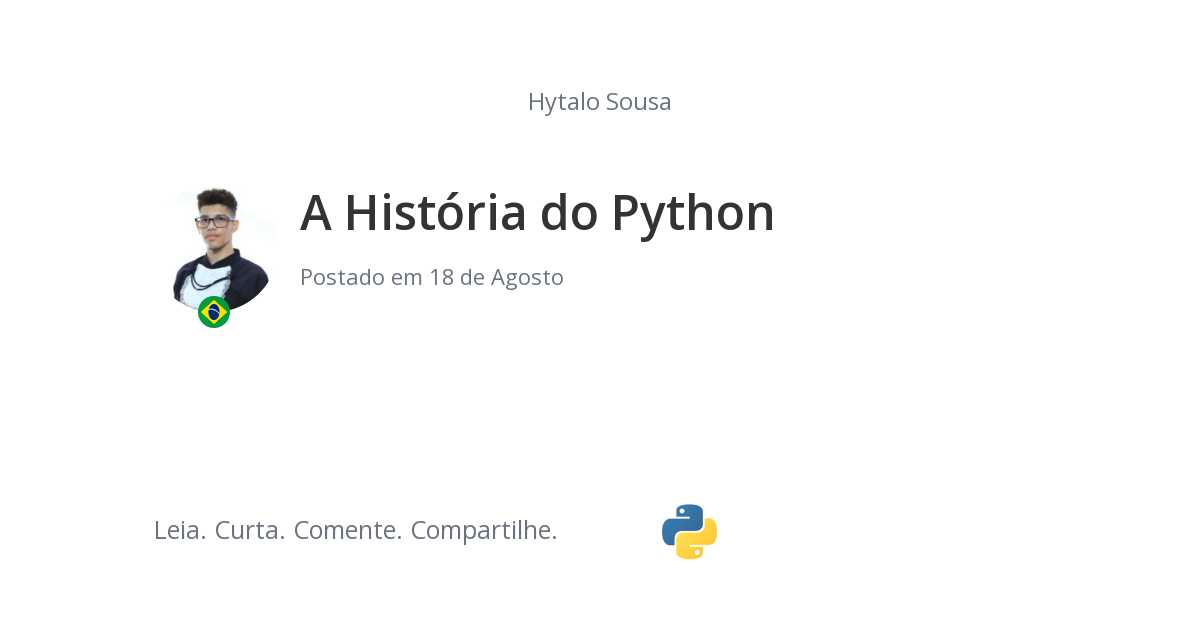 Quando Python Foi Criado - LIBRAIN