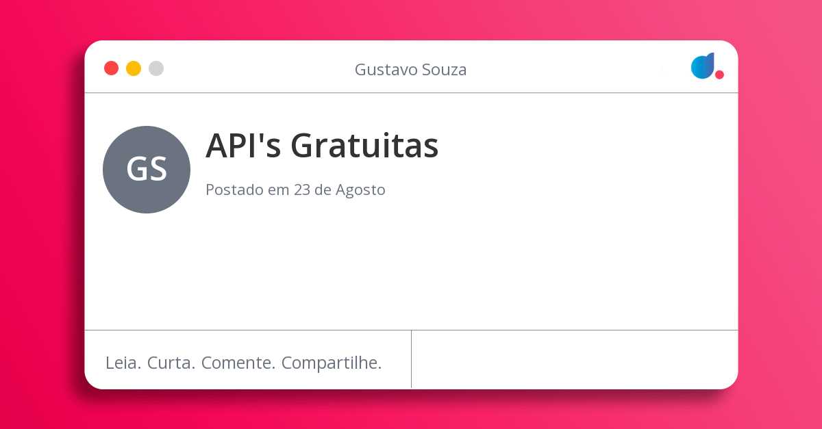 Api s gratuitas