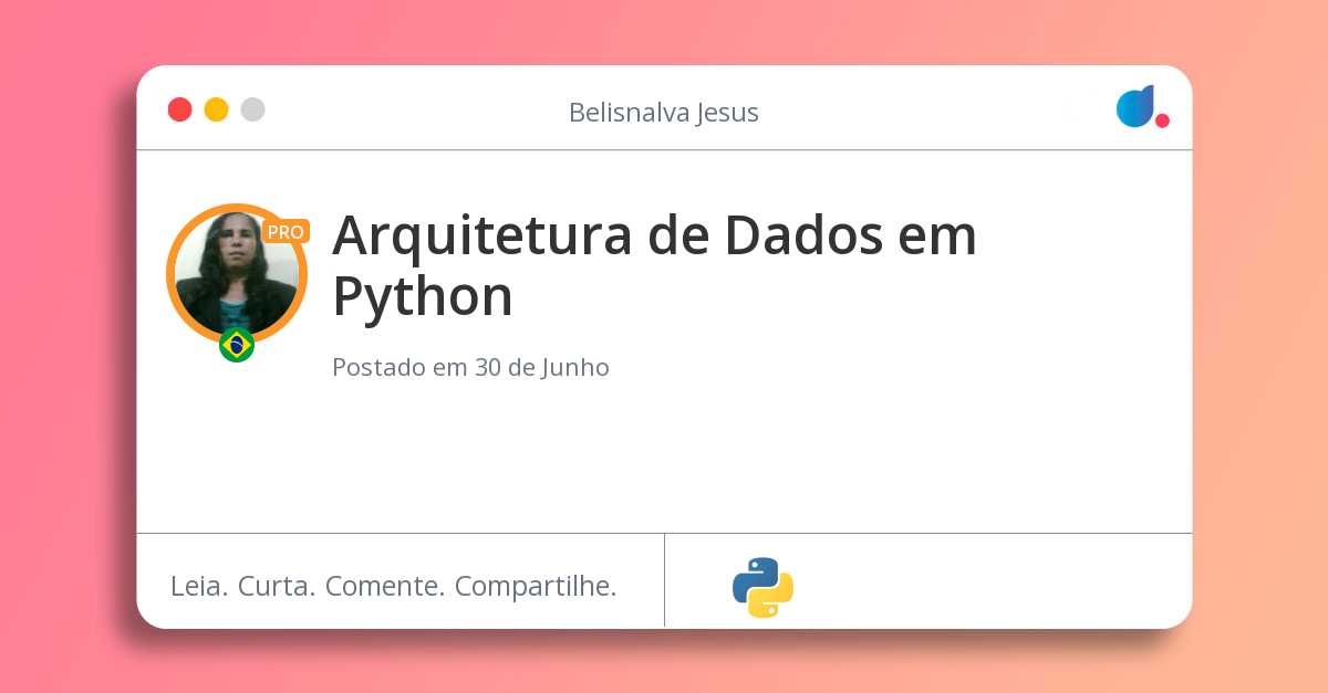 Arquitetura de Dados em Python