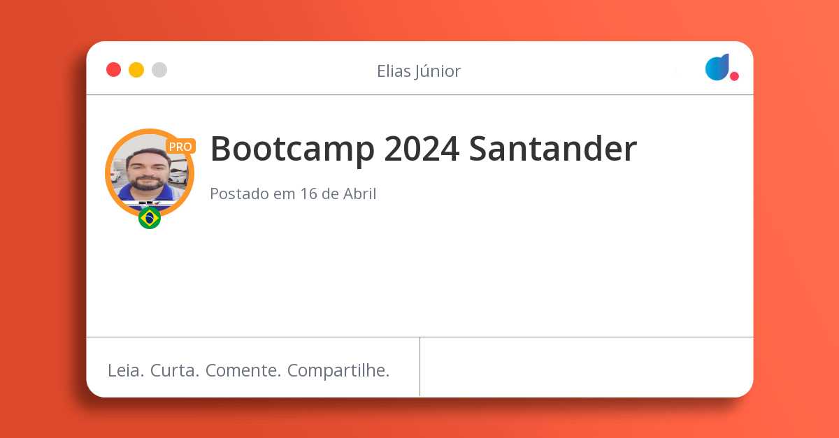 Bootcamp 2024 Santander