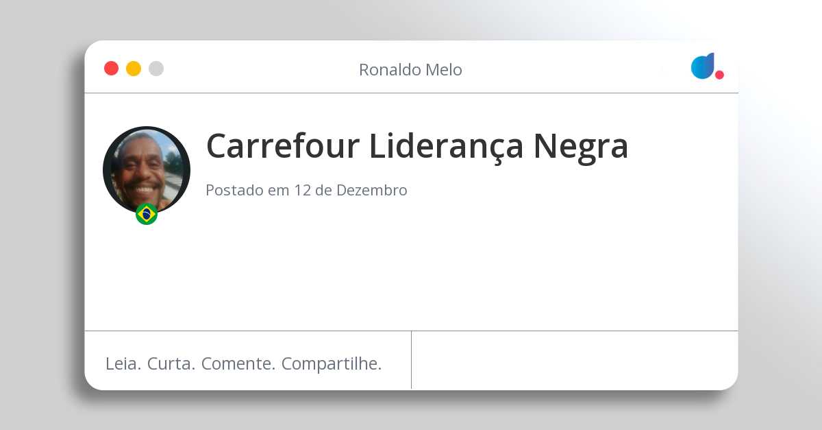 Carrefour Liderança Negra