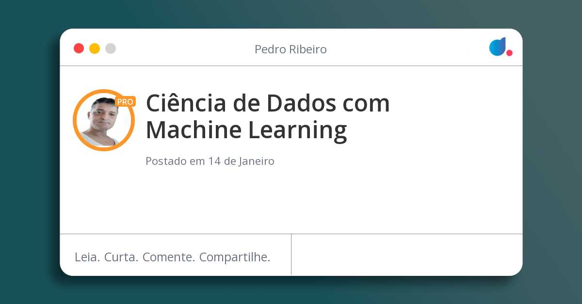 Ciência de Dados com Machine Learning