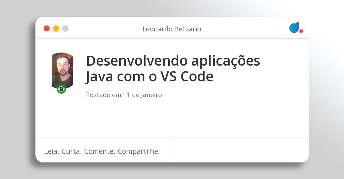 Desenvolvendo aplicações Java com o VS Code
