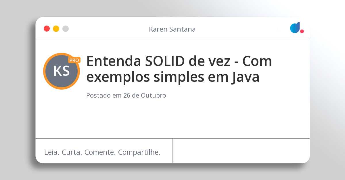 Entenda SOLID de vez - Com exemplos simples em Java