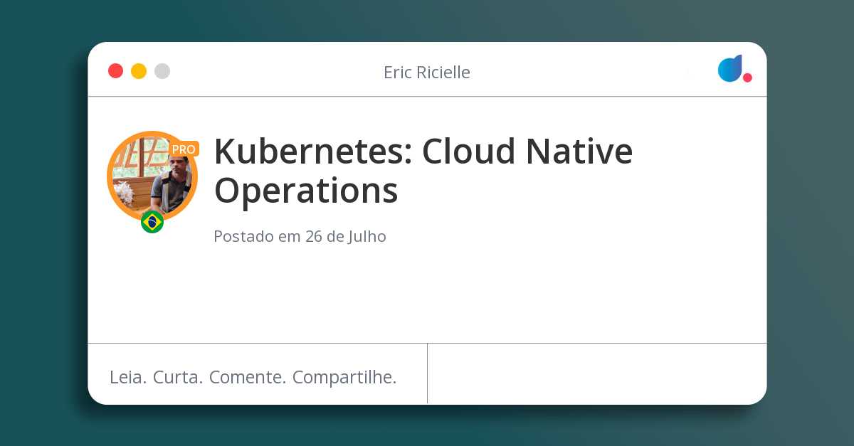 Kubernetes Cloud Native Operations Kubernetes Cloud Native Operations