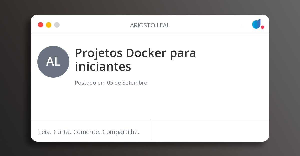 Projetos Docker para iniciantes