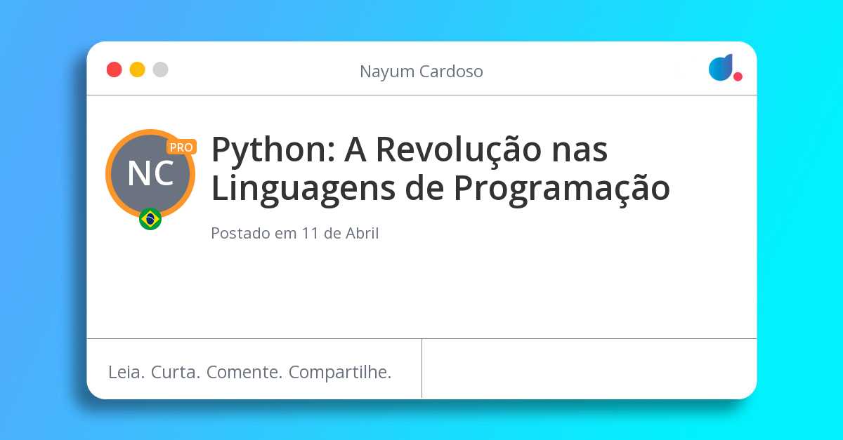 Python: A Revolução nas Linguagens de Programação