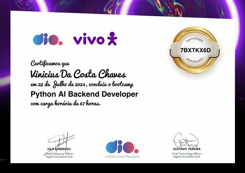 Vinicius Costa - BSc Systems Analysis & Development | Data Science ...