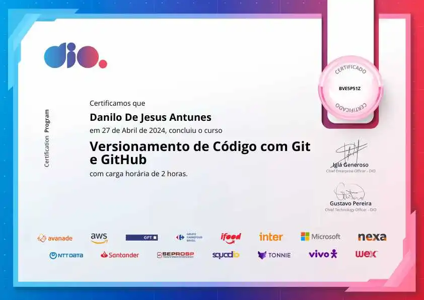 Danilo De Jesus - Desenvolvedor Front-End | JavaScript | HTML5 | CSS3 ...