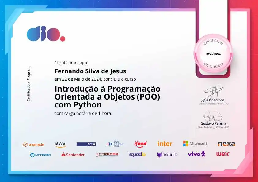 Fernando Silva - Desenvolvedor Python Senior na General Motors Brasil ...
